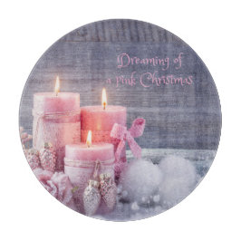 Kerstmis Snijplank, Roze Kerstmis Snijplank