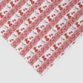 Kerstmis Snoep en Goodies Tissuepapier (Detail)