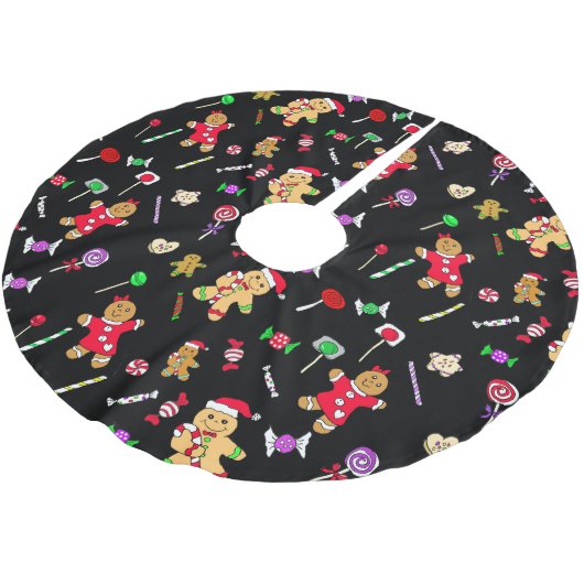 Kerstmis, Snoep en ontbijtkoek Kerstboom Rok (Gekanteld)