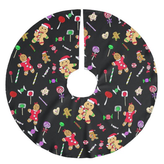 Kerstmis, Snoep en ontbijtkoek Kerstboom Rok (Voorkant)