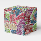 Kerstmis, Snoep-FAVOR BOX,Sq Bedankdoosjes (Voorkant Zijde)