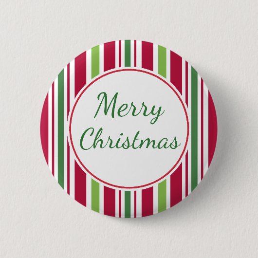 Kerstmis Snoep Feest Knop Speld Cadeau Ronde Button 5,7 Cm (Voorkant)