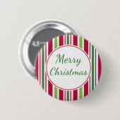 Kerstmis Snoep Feest Knop Speld Cadeau Ronde Button 5,7 Cm (Voorkant /achterkant)