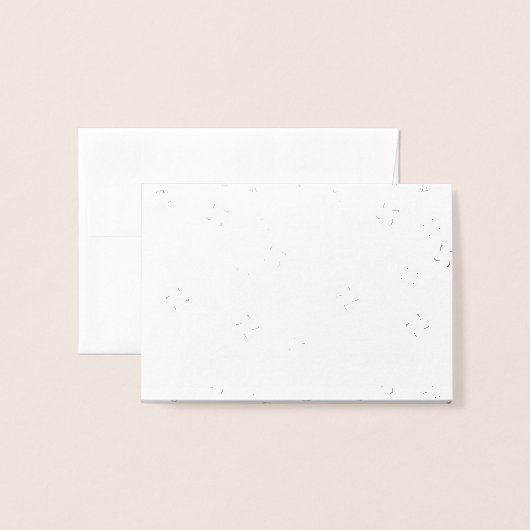 Kerstmis Snoep feestdag groet Folie Kaarten (Voorkant met envelop)