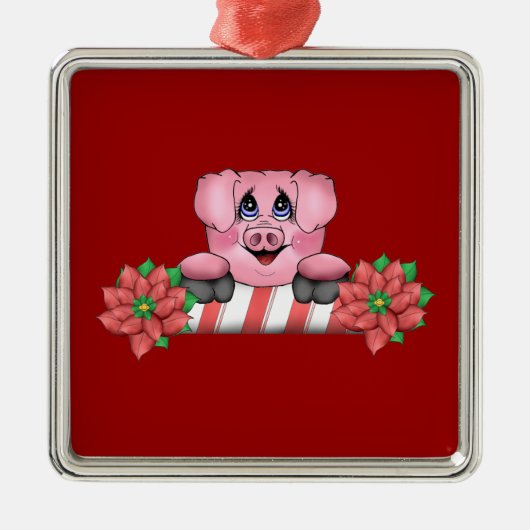 Kerstmis Snoep kan Ornament spelen (Voorkant)