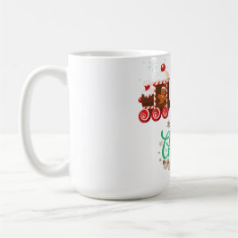 Kerstmis Snoep Trein Koffiemok