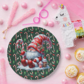 Kerstmis Snoepgoed Papieren Bordje (Feest)