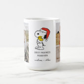 Kerstmis Snoopy & Woodstock | Beste vrienden Koffiemok (Center)