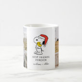 Kerstmis Snoopy & Woodstock | Beste vrienden Koffiemok (Center)