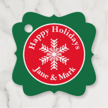 Kerstmis Snowflake Prettige feestdagen