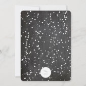 Kerstmis Snowflakes Holiday Party nodigt uit Kaart (Achterkant)