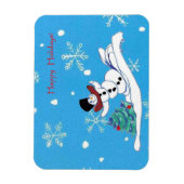 Kerstmis Snowman Holiday Flex Magnet Magneet (Verticaal)