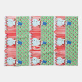 Kerstmis Snowman Kitchen Towels Theedoek (Horizontaal)