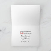 Kerstmis, Snowman, Musical, Blauwmuziek Kaart (Binnen)