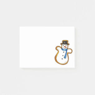 Kerstmis Snowman Sugar Cookie Holiday Hanukkah Post-it® Notes