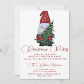 Kerstmis - Snowman - Uitnodiging kerstfeest (Voorkant)