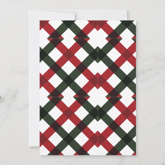 Kerstmis - Snowman - Uitnodiging kerstfeest (Achterkant)