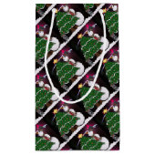 Kerstmis Snowman verrassende Feestdagen Klein Cadeauzakje (Achterkant)