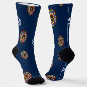 Kerstmis Sokken (Gebogen)