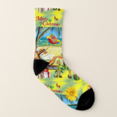 Kerstmis Sokken, Summer Beach Santa Sokken (Rechts - buiten)