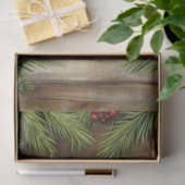 Kerstmis sokker tissuepapier dennenkrans (Geschenk)