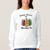 Kerstmis Song Holiday Sweatshirt (Voorkant)