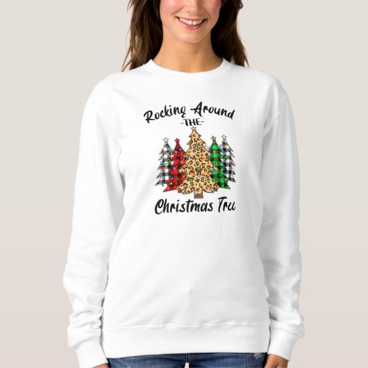 Kerstmis Song Holiday Sweatshirt (Voorkant)