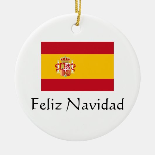 Kerstmis Spaans ornament (Voorkant)