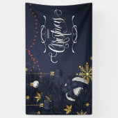 Kerstmis Spandoek (Verticaal)