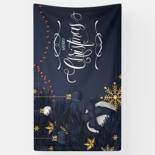 Kerstmis Spandoek (Verticaal)