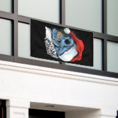 Kerstmis Spandoek (Buitenkant Gebouw)