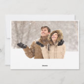 Kerstmis - Sparkle 2 PHOTO-groet Feestdagenkaart (Achterkant)