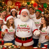 Kerstmis Sparkle T-shirt