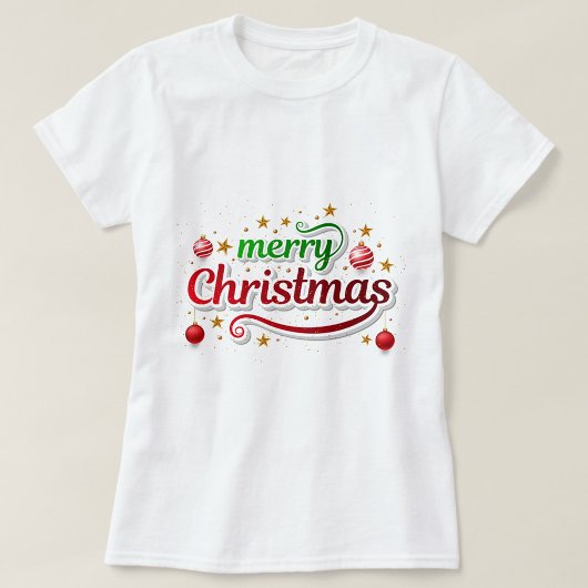 Kerstmis Sparkle T-shirt