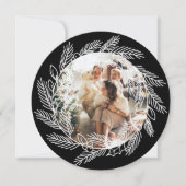 Kerstmis, speciaal aangepast Lijst voor schitteren Feestdagenkaart (Voorkant)