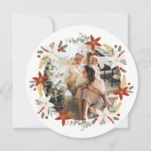 Kerstmis, speciaal aangepast Lijst voor schitteren Feestdagenkaart (Voorkant)