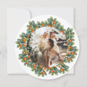 Kerstmis, speciaal aangepast Lijst voor schitteren Feestdagenkaart (Voorkant)