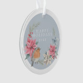 Kerstmis, speciaal op Robin en Holiday Wreath Ornament (voorkant)