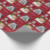 Kerstmis, speciaal voor Holly Red Cadeaupapier (Hoek)