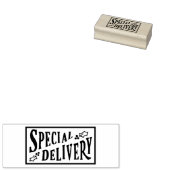 Kerstmis Speciale levering Santa Mail Rubberstempel (Gestempeld)