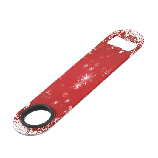 Kerstmis Speed Flessenopener (Achterkant Gekanteld)