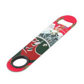 Kerstmis Speed Flessenopener (Achterkant Gekanteld)