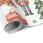Kerstmis Speelland & Treinen Inpakpapier voor Kind (Rol Hoek)