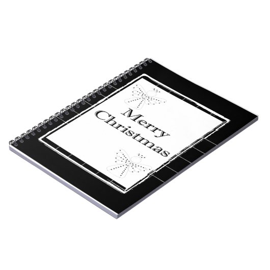 Kerstmis Spiraal Notebook Notitieboek (Linkerzijde)