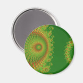 Kerstmis Spirole Magneet (Voorkant / Achterkant)