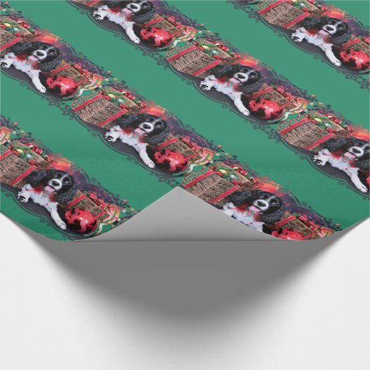 Kerstmis - Springer - Lucy Cadeaupapier (Hoek)