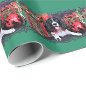 Kerstmis - Springer - Lucy Cadeaupapier (Rol Hoek)