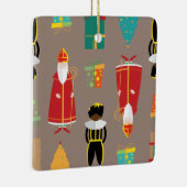 kerstmis st nicholas keramisch ornament (Rechts)