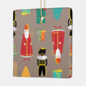 kerstmis st nicholas keramisch ornament (Links)