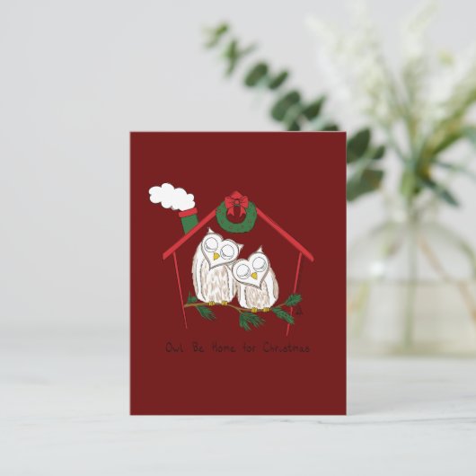 Kerstmis - Startkleding Briefkaart (Staand voorkant)